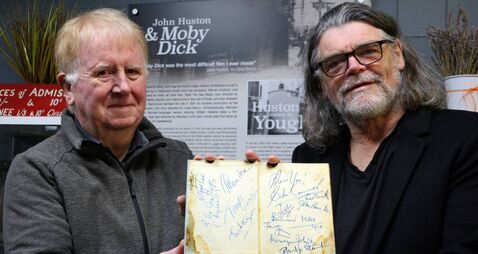 'Moby Dick' novel signed by film cast donated to museum in Youghal