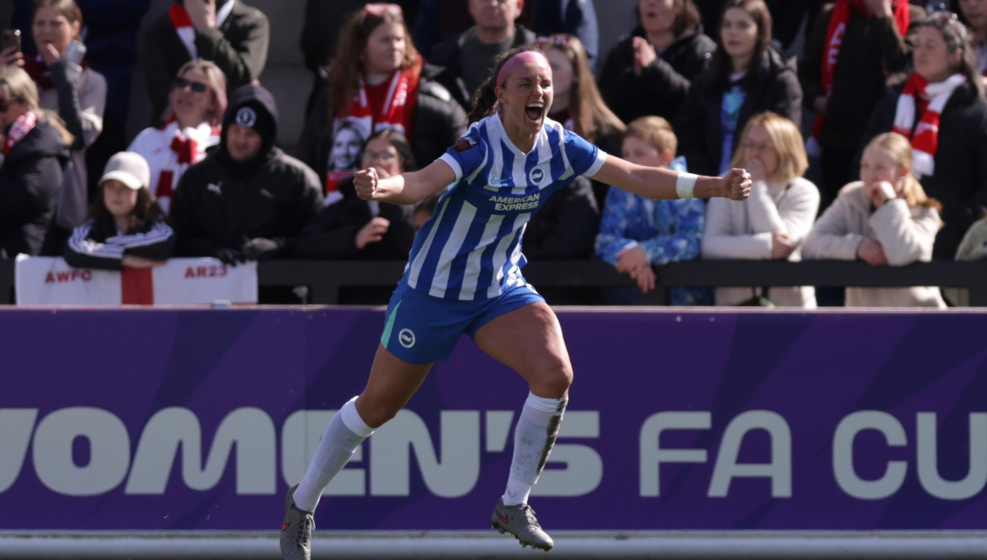 Womens' FA Cup: Caitlin Hayes scores to shock Katie McCabe's Arsenal, Denise O'Sullivan's Liverpool progress