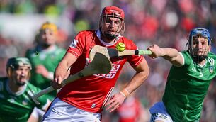 <p>Brian Hayes of Cork in action against Mike Casey of Limerick during the Allianz Hurling League Division 1A final match between Limerick and Cork at TUS Gaelic Grounds in Limerick. Photo by Piaras Ó Mídheach/Sportsfile</p> <p>Brian Hayes of Cork in action against Mike Casey of Limerick during the Allianz Hurling League Division 1A final match between Limerick and Cork at TUS Gaelic Grounds in Limerick. Photo by Piaras Ó Mídheach/Sportsfile</p>
