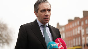 <p>Tánaiste and finance minister Simon Harris: 'I think the voices of communities, engaging with communities, actually help enhance social cohesion — and I would be concerned about anything that would in any way dampen down the voices of communities.' Picture: Brian Lawless/PA</p>