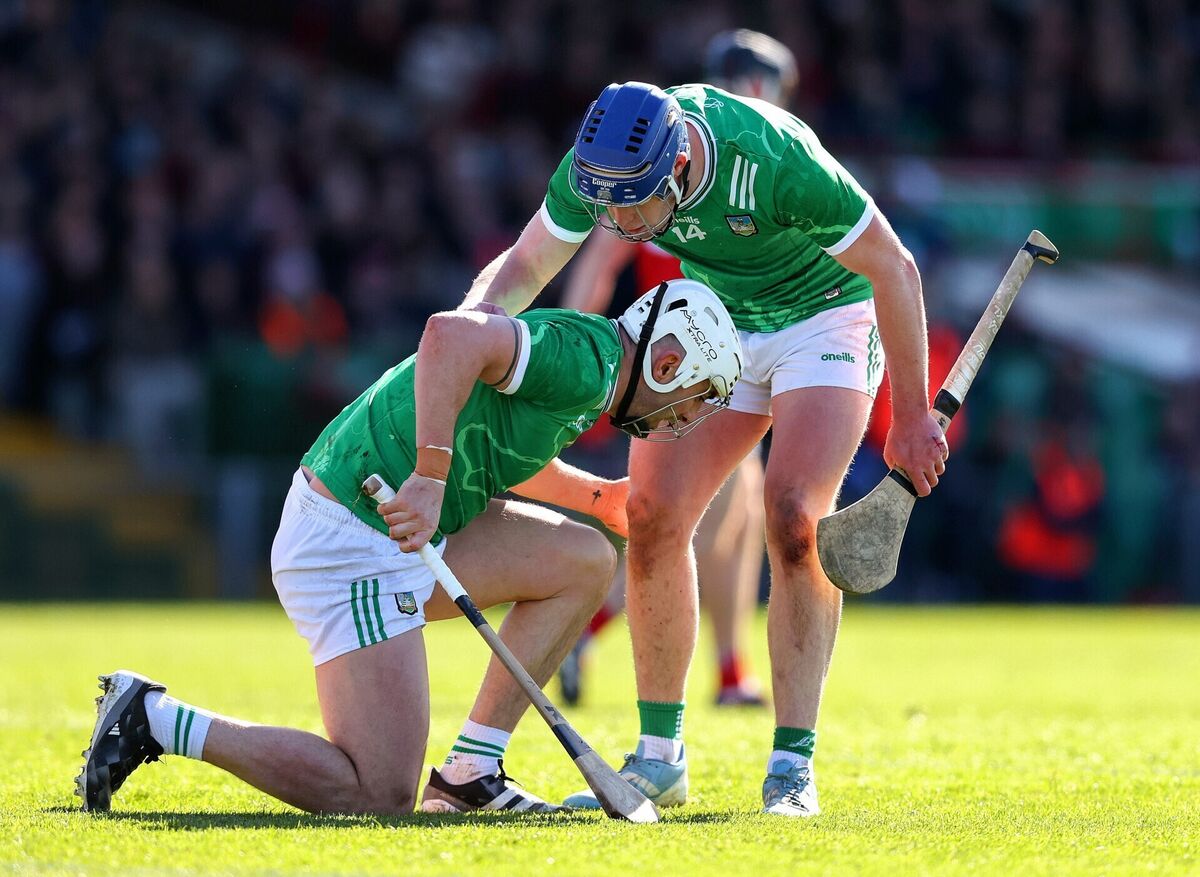Limerick's Aaron Gillane and Shane O’Brien
