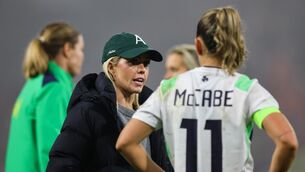 <p>ONE IN, ONE OUT: Denise O'Sullivan's Liverpool progressed to the Women's FA Cup semis while Katie McCabe's Arsenal were knocked out by Caitlin Hayes' Brighton. Pic: ©INPHO/Ryan Byrne.</p>