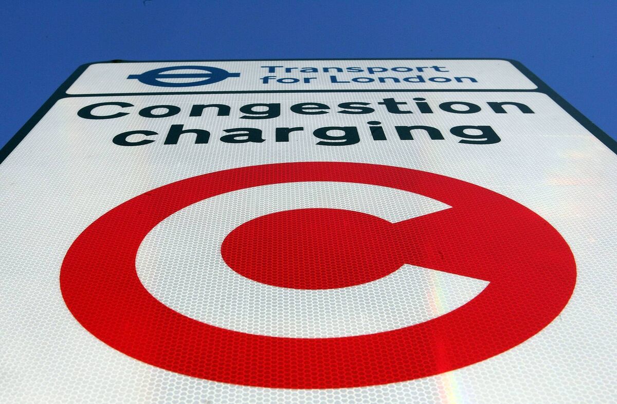 A congestion zone sign in London. File photo: Cate Gillon/Getty Images A congestion zone sign in London. File photo: Cate Gillon/Getty Images