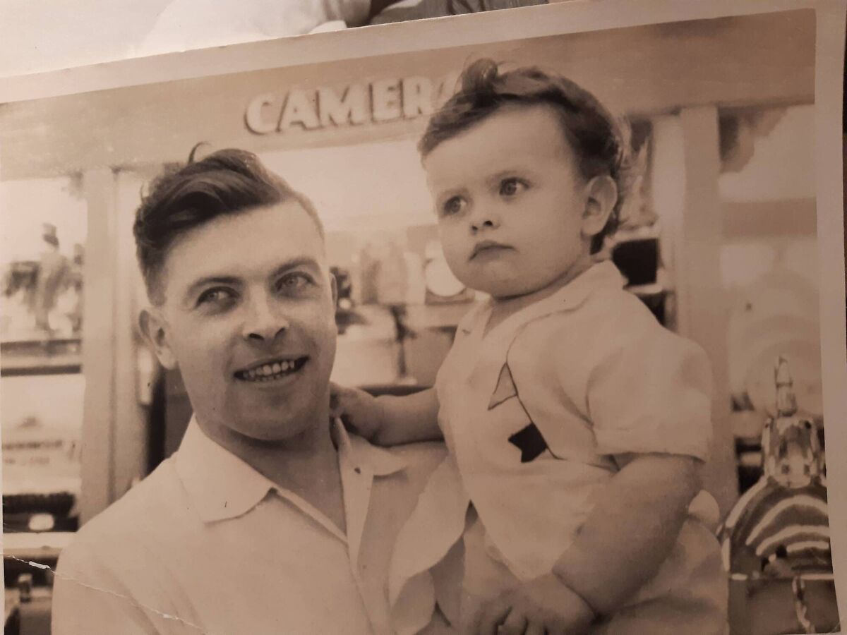 Marty Morrissey and his dad Martin in the late 50s. Marty Morrissey and his dad Martin in the late 50s.