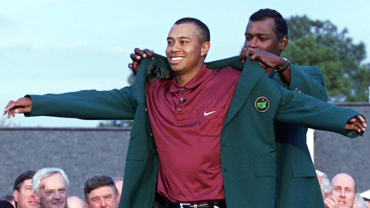 Woods' woes mean no silver jubilee but 25 years on, the Tiger Slam stands alone