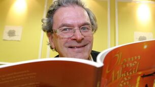 <p>Gabriel Rosenstock: 'He believed in the power of poetry and in its ability to build bridges between different cultures.' Picture: Maxwells</p> <p>Gabriel Rosenstock: 'He believed in the power of poetry and in its ability to build bridges between different cultures.' Picture: Maxwells</p>