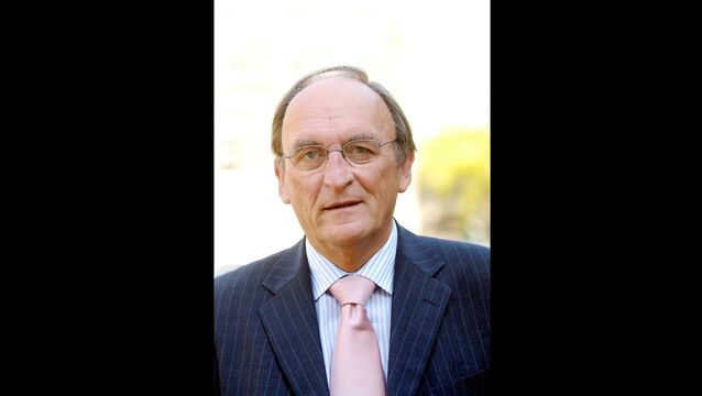 <p>Former ceann comhairle Seán Barrett, who has died at the age of 81. File picture: Graham Hughes</p>