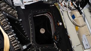 <p>Shot of moon from artemis flyby from NYT/Nasa 7/4/26</p> <p>Shot of moon from artemis flyby from NYT/Nasa 7/4/26</p>