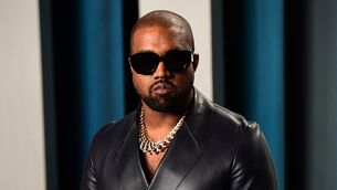 <p>Kanye West attending the Vanity Fair Oscar Party held at the Wallis Annenberg Center for the Performing Arts in Beverly Hills, Los Angeles, California, USA. Picture: Ian West/PA Wire</p>
