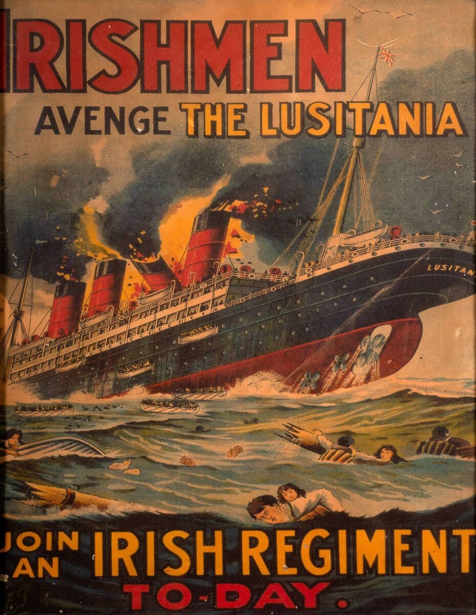 This extremely rare First World War recruitment poster is at Whyte's Eclectic Collector sale.