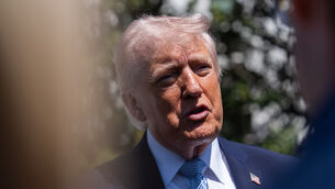 <p>Donald Trump announced that a ceasefire agreement had been mediated through Pakistan. Picture: AP Photo/Julia Demaree Nikhinson.</p>