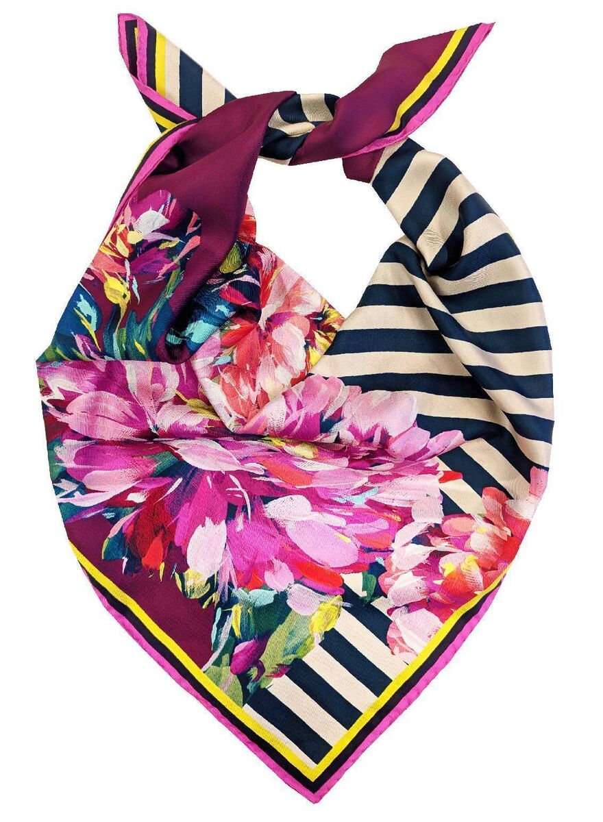 Dream Violet Scarf, €199, Caroline Duffy Designs Dream Violet Scarf, €199, Caroline Duffy Designs