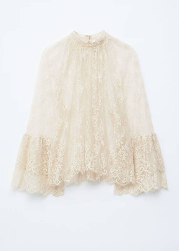 Flounced Lace Blouse, €89, &amp; Other Stories