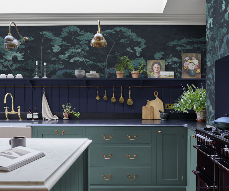 Flower Press wallpaper from €50 per metre, grahamandbrown.com/ie.