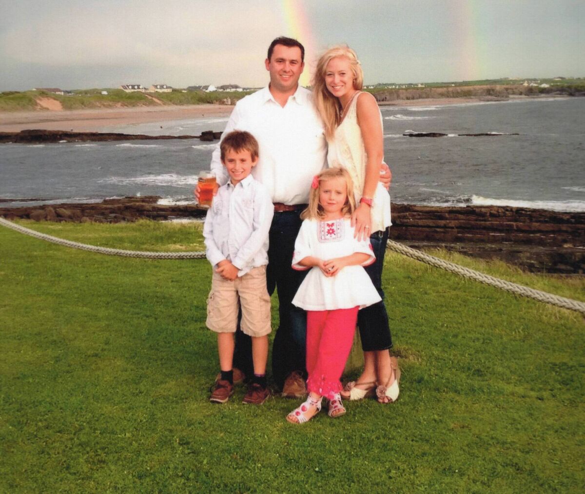 Jason Corbett and Molly Martens with Corbett’s children, Jack and Sarah Jason Corbett and Molly Martens with Corbett’s children, Jack and Sarah