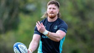 <p>Leinster's Joe McCarthy. Pic: Will Morgan/Inpho</p>
