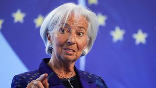 <p>ECB president Christine Lagarde is due to meet with the rest of the bank's Governing Council at the end of the month to discuss interest rates. </p>