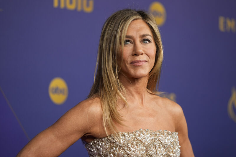 Jennifer Aniston at the 2024 Emmy Awards. Picture: AP Photo/Jae C. Hong