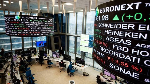 <p>European stock markets rallied strongly when trading began on Wednesday.  Picture: Benjamin Girette/Bloomberg</p>