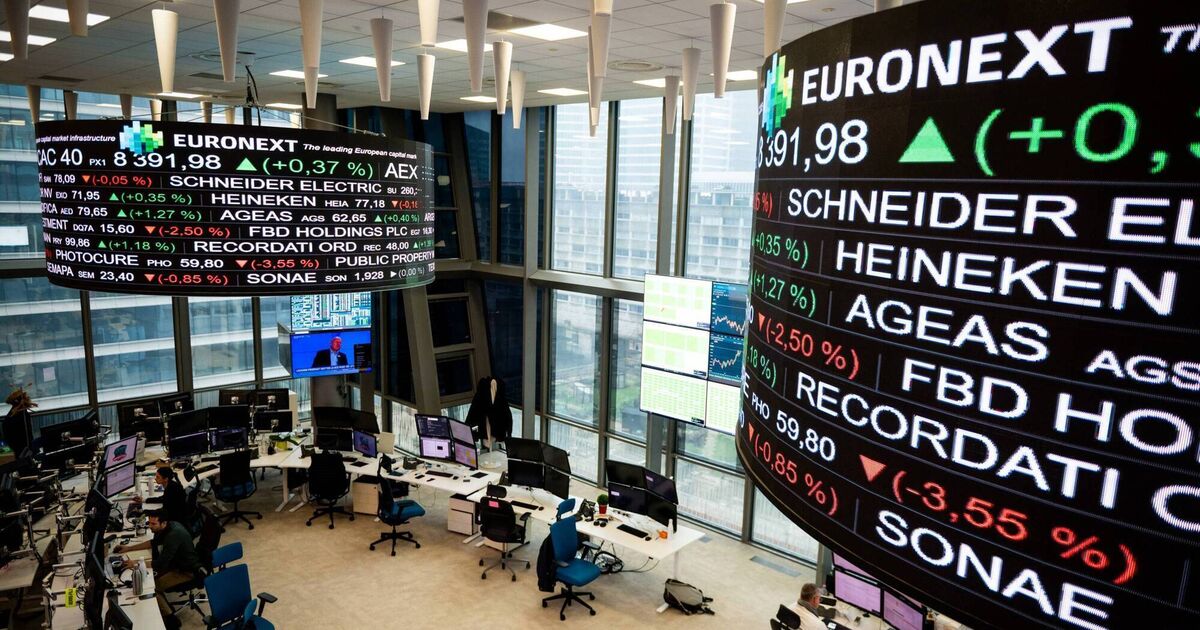 European stocks stage biggest rally in a year on ceasefire deal