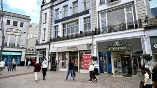 <p>A new restaurant operator will be sought for the upper floors of No 23 St Patrick’s Street, former home to the Tung Sing Chinese restaurant, which closed in 2024. The building, which also houses jeweller H Samuel on the ground floor, has sold to a Swiss investor for in excess of €1.8m.	<span class="contextmenu emphasis CaptionCredit">Picture: Larry Cummins</span>
            </p>