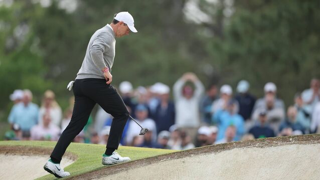 <p>WONDERFUL CHAMPION: Rory McIlroy looks on while playing the seventh hole during a practice round prior to the 2026 Masters. Pic: Hector Vivas/Getty Images.</p>