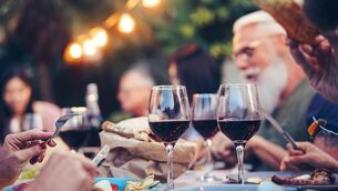 <p>Wine glasses are curved is to trap the scents, you need a glass with a curved rim to get the full sensory experience. Picture: iStock</p>