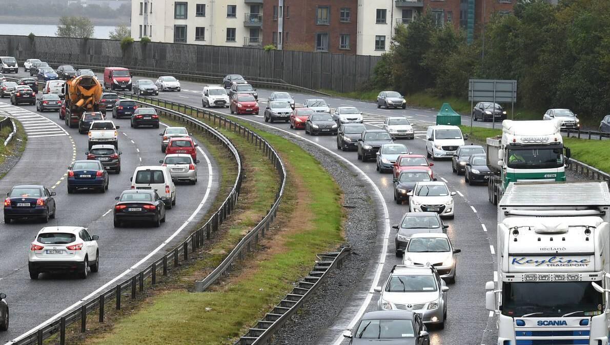 Tailbacks in both directions on approach and exit from the Jack Lynch Tunnel at Mahon, Co Cork. Tailbacks in both directions on approach and exit from the Jack Lynch Tunnel at Mahon, Co Cork.