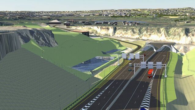 <p>An artist impression of part of the Galway City Ring Road proposal in 2021.  Although plans for an outer ring road were first granted in 2008, they were shelved in 2013. There have been various legal actions and reviews since, and the route has been shortened to 18km. File picture</p>