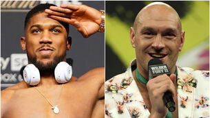 <p>Anthony Joshua and Tyson Fury could be set to meet at Croke Park. Pic: Zac Goodwin/Bradley Collyer/PA</p> <p>Anthony Joshua and Tyson Fury could be set to meet at Croke Park. Pic: Zac Goodwin/Bradley Collyer/PA</p>
