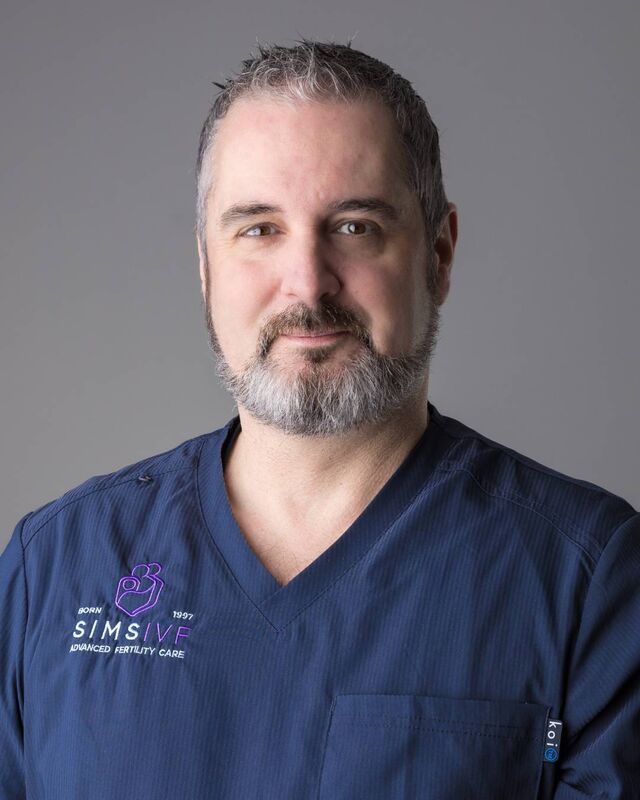 Graham Coull, group scientific director at Sims IVF. Graham Coull, group scientific director at Sims IVF.