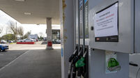 LIVE: Taoiseach challenged by protester over fuel costs; shortages deepen as forecourts run dry