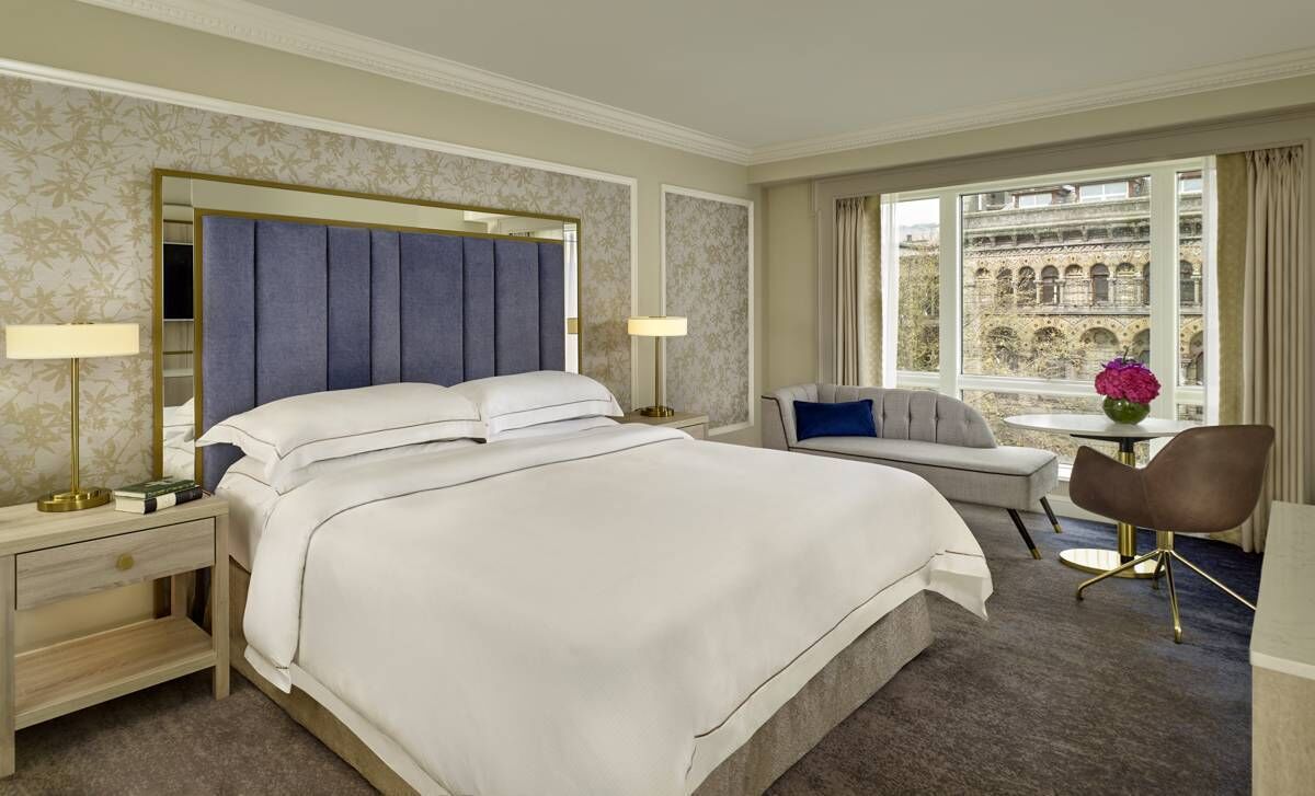 Designed with understated luxury in mind, the rooms balance comfort with thoughtful design details. Photograph: Matthew Shaw
Designed with understated luxury in mind, the rooms balance comfort with thoughtful design details. Photograph: Matthew Shaw