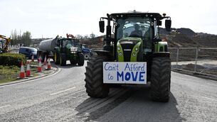 <p>National Fuel Protest at Shannonpark Roundabout in Cork on the N28. Picture: Larry Cummins</p> <p>National Fuel Protest at Shannonpark Roundabout in Cork on the N28. Picture: Larry Cummins</p>
