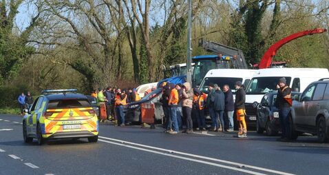 Limerick fuel protesters undeterred by Defence Forces removal threat