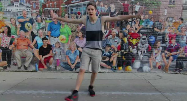 VIDEO: Man does the same dance in 100 different places