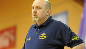 <p>REMEMBER THE TITANS: Joe Coughlan, head coach of the Titans in 2010. Pic: Brendan Moran / SPORTSFILE </p>