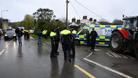 LIVE: Large garda presence at Cork's Whitegate fuel protest; Taoiseach cancels Canada trip