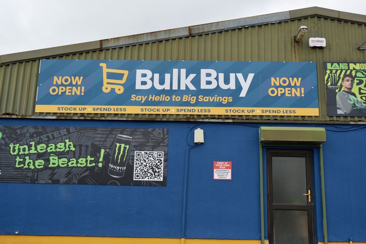 Bulk Buy opened in Ballincollig six months ago, offering branded retail goods at discounted prices.