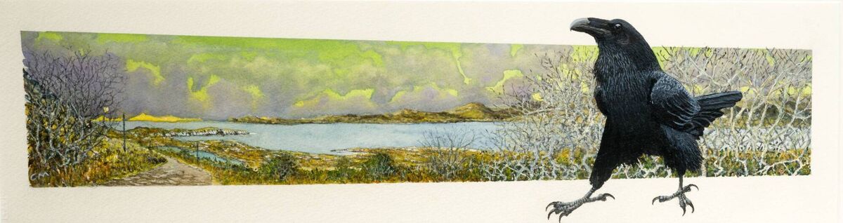 One of Colm Murphy's pieces in the new exhibition.