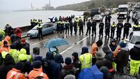 LIVE: Gardaí secure entry to Cork refinery; fuel protesters refused access to meeting; DPD suspends deliveries