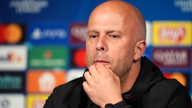 <p>Arne Slot is confident he retains the full support of the Liverpool hierarchy (Adam Davy/PA)</p>