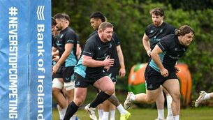 <p>Alex Usanov won't be 21 until July but he will start at loosehead prop for Leinster in their Champions Cup quarter-final against Sale. Pic: Ramsey Cardy/Sportsfile</p>