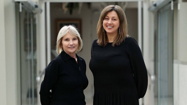 <p>WEEE Ireland board appointees Caroline Bergin and Elizabeth O’Reilly. </p>