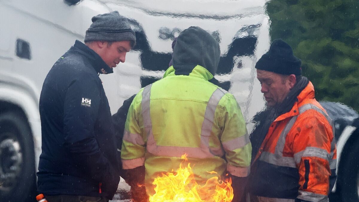 Café owned by partner of blocked Foynes Port CEO delivered food to protesters