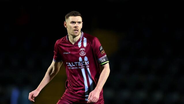 <p>Gary Buckley opened the scoring for Cobh Ramblers against Finn Harps. Pic: Michael P Ryan/Sportsfile</p>