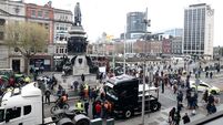 LIVE: Talks to resume but no fuel deal until the blockades end; garda water cannon arrives in Cork city
