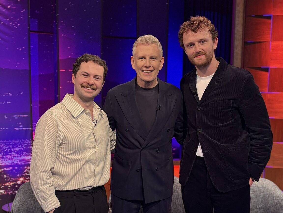 Alex Murphy, Patrick Kielty, and Chris Walley