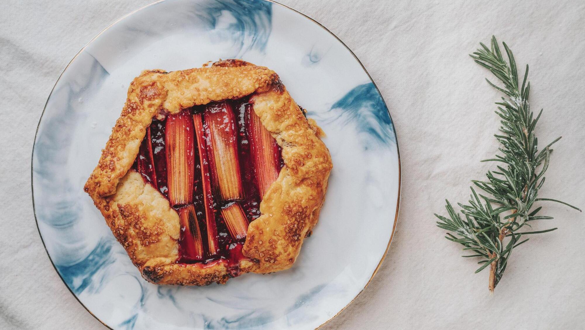 Michelle Darmody: How to bake a perfect rhubarb and raspberry galette