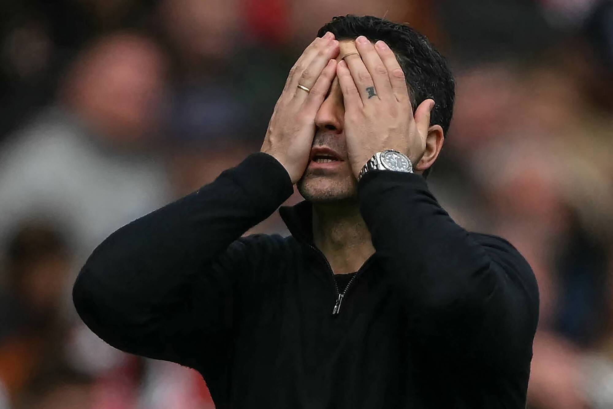 Frustrated Arsenal boss Mikel Arteta: 'It's a big punch in the face' 
